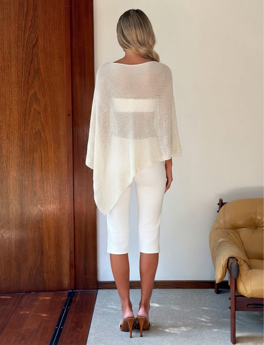 Resort Poncho Top