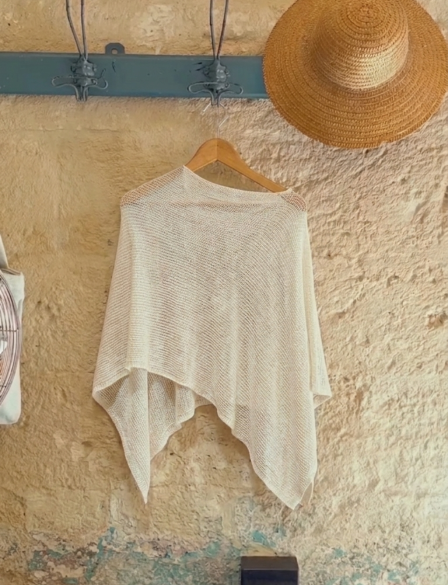Resort Poncho Top