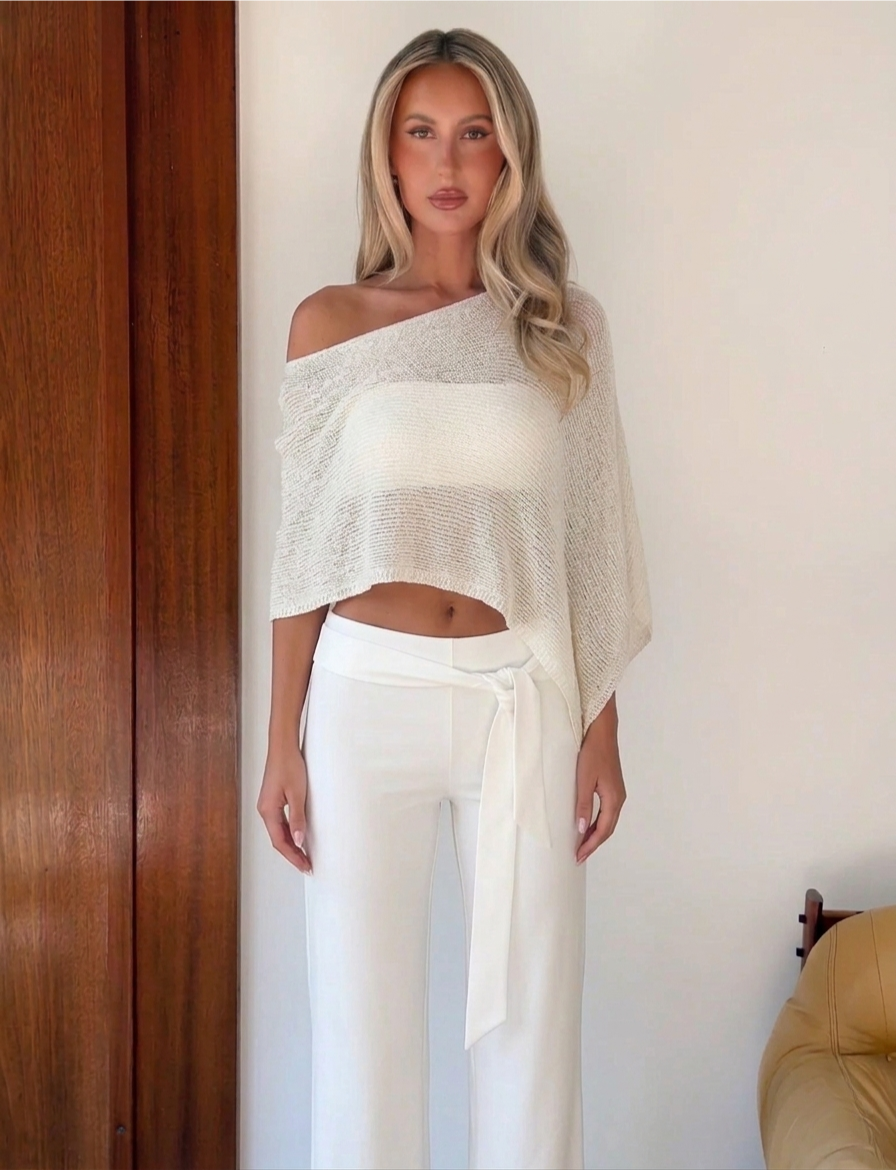 Resort Poncho Top