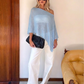 Resort Poncho Top
